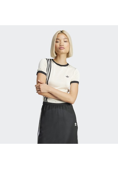 Adidas Originals Stripe Kadın Krem Tişört Jj0961 Krem