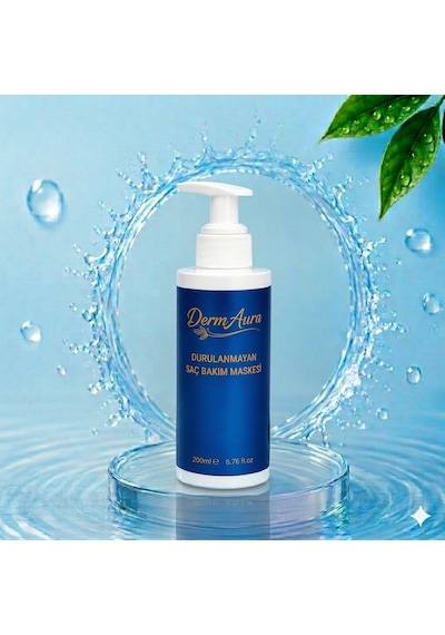 Dermaura Durulanmayan Saç Bakım Maskesi Keratin & Argan Yağlı 200 Ml
