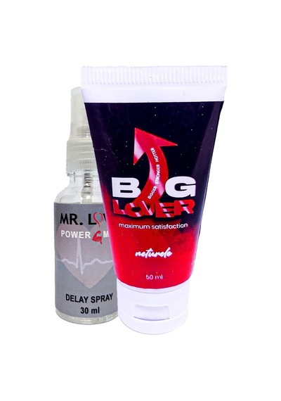 Big Lover Geliştirme Kremi 50 ML + Mr Love 30 ML