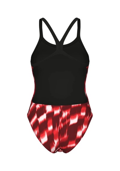 Arena Wave Swimsuit Challenge Back Kadın Yüzücü Mayo Çok Renkli