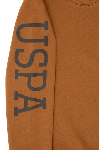 U.S. Polo Assn. Erkek Çocuk Camel Bisiklet Yaka Basic Sweatshirt 50313831-VR233 U.S. Polo Assn. Erkek Çocuk Camel Bisiklet Yaka Basic Sweatshirt 50313831-VR233