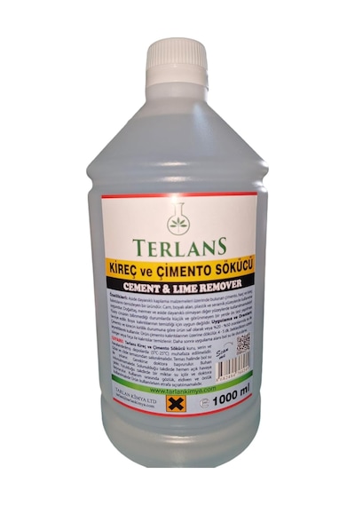 İnşaat Sonrası Çimento Artığı Temizleyici Ve Kireç Sökücü 1000 Ml Cement Remover