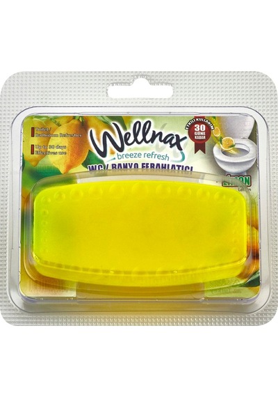 Wc Banyo Ferahlatıcı Blok Limon Ferahlığı Kokusu X4