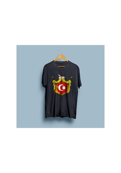 Bahriyeli Collection Oversize Osmanlı Devleti / Ottoman Empire T-shirt Siyah