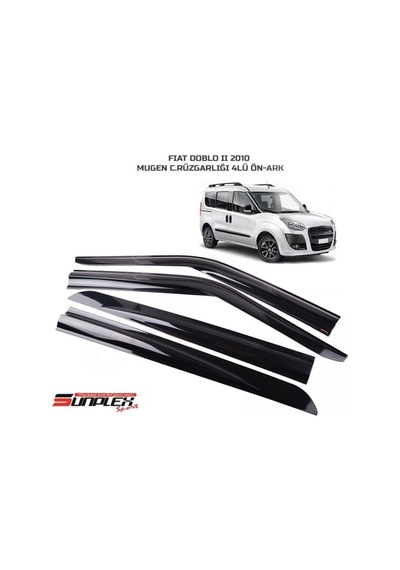 Cam Rüzgarlığı Sunplex Fiat Doblo 2 2010 Sonrası 4lü