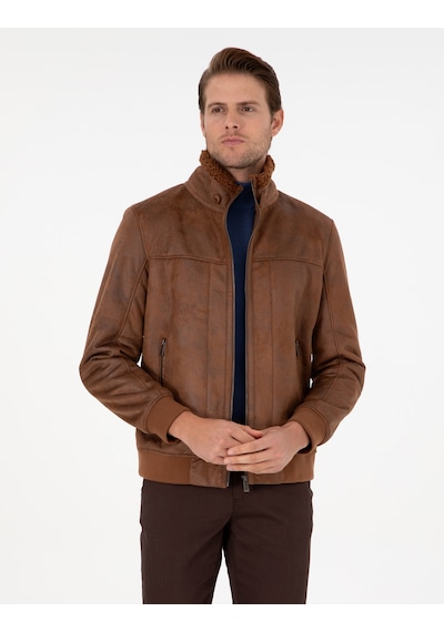 Pierre Cardin Erkek Taba Deri Mont-kaban 50300557-880 Taba