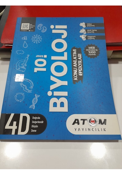 Atom 10.sınıf Biyoloji Konu Anlatımlı
