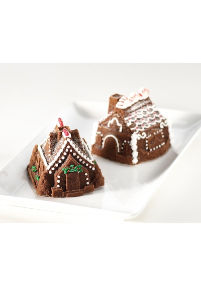 Nordicware 2'li Ev Kek Kalıbı Gümüş