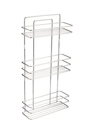 Decorev 5929 Şampuanlık Kristal Lamalı Üç Katlı Krom Çok Renkli