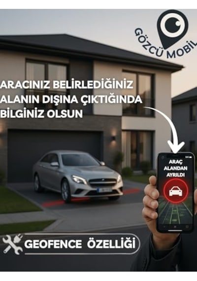 Ayrex Gözcü Mobil Obd Girişi Araç Gps Takip Cihazı Uyumlu Sistemi Anlık Konum Geçmişe Dönük Konum Takibi Geofe