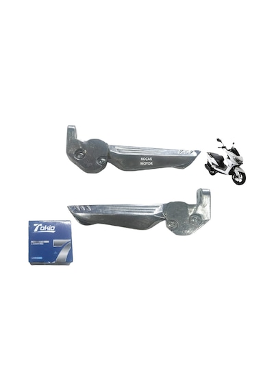 Rks Newlight 125 -akalite- Arka Basamak Takım