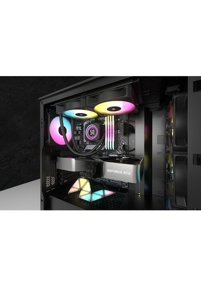 Corsair İcue H100i Elıte Lcd Xt Display 240mm Liquid Cpu Soğutucu