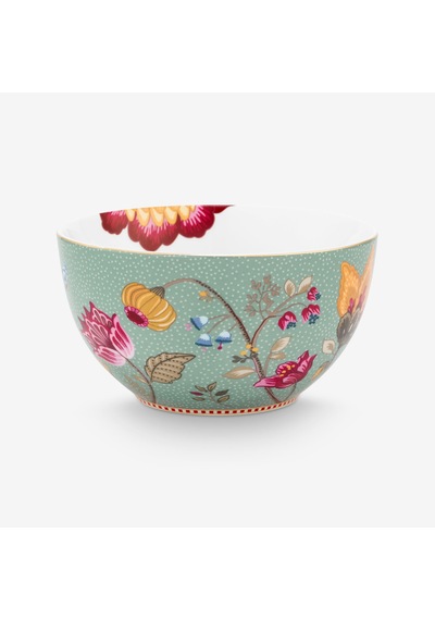 Mavi Porselen Salata Kasesi 15 Cm
