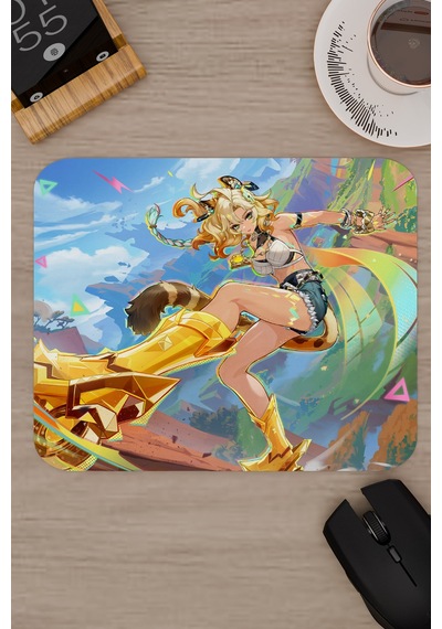 Xilonen Genshin Impact Anime Gacha V3 - 22x18 Gaming Mouse Pad Fare Altlığı
