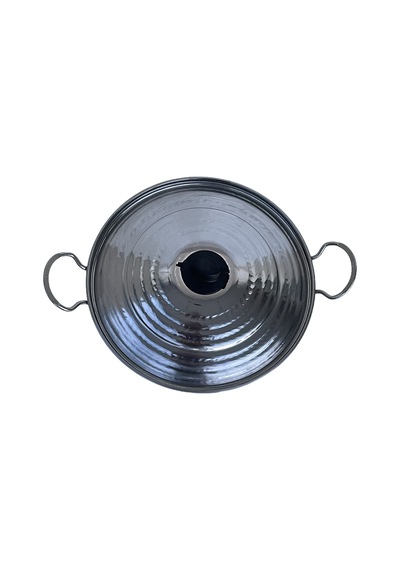 Yemek Pişirme Tavası Kapaklı 30 Cm'lik-79 Çelik
