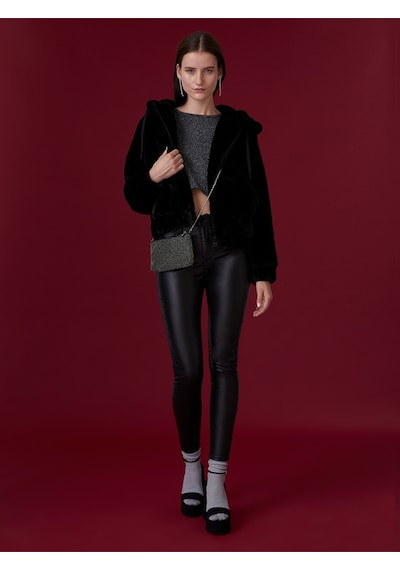 Natalie Skinny Fit Kadın Pantolon siyah