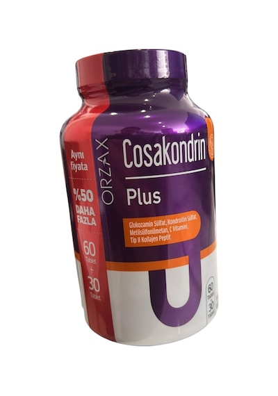 Cosakondrin Plus 90 Tablet - Aynı Fiyata %50 Daha Fazla 850081345039