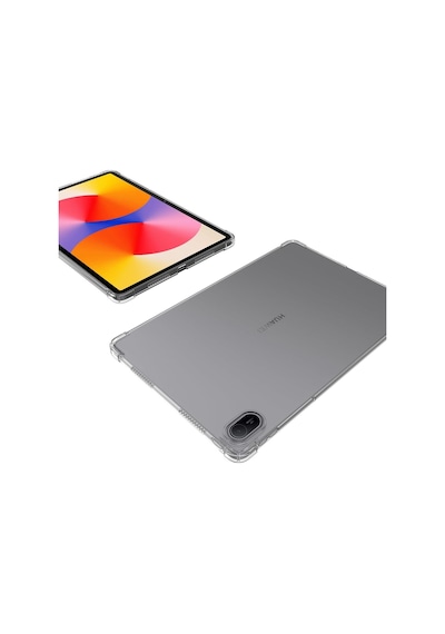 Huawei Matepad Se 11 İnç Kılıf Şeffaf Köşe Korumalı Crystal Clear Silikon Kapak Ags6-w00 Ags6-w09 Kılıf