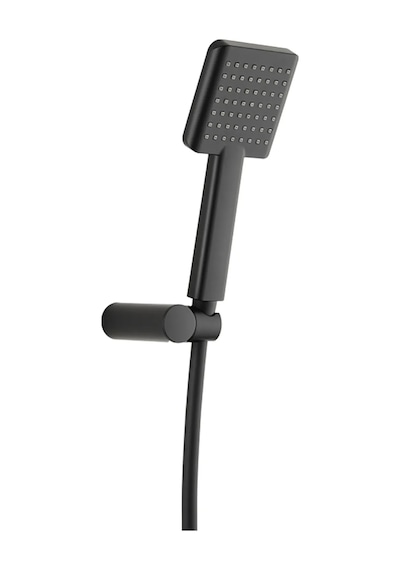 Tema Tetra Askılı Duş Seti Mat Siyah 52035-2m Siyah