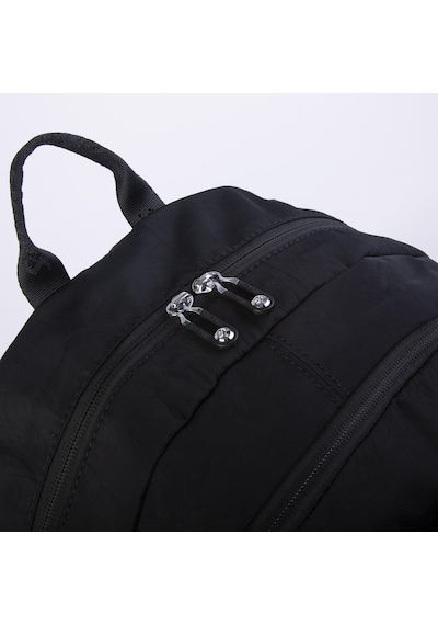 Nas Bag Unisex Büyük Boy Su Geçirmez Waterproof Hafif Sırt Çantası Çok Gözlü Siyah