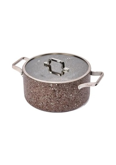 Brioni Stone Age Terra 24cm Derin Tencere Sht-132 Kahverengi