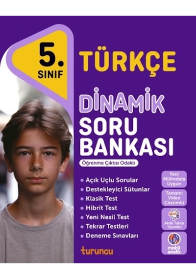 Tudem 2025 5. Sınıf Türkçe Dinamik Soru Bankası Yeni Müfredat