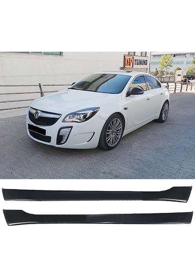 Opel İnsignia A Opc Line Yan Marşpiyel Seti Mat Siyah Plastik 2 Adet 2008-2017