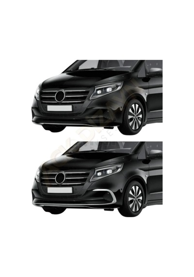 Mercedes Vito 2024+ Ön Tampon Çıtası 3prç A+