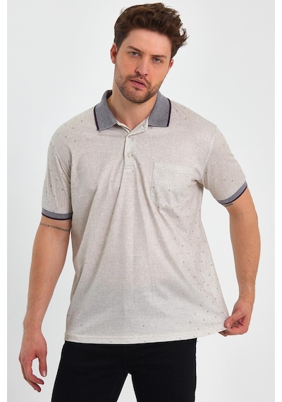 Alexander Gardi Alexandergardı Desenli Polo Yaka T-shirt 1043 001