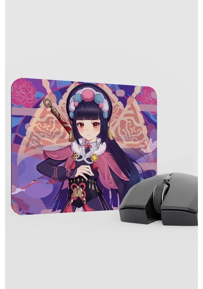 Yun Jin Genshin Impact Anime Oyuncu V1 - 22x18 Gaming Mouse Pad Fare Altlığı