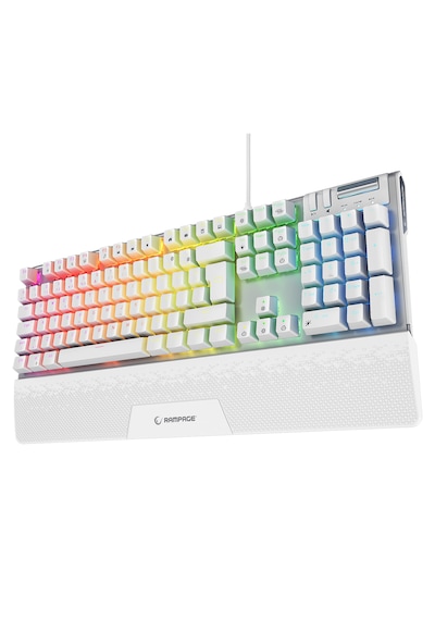Rampage Carbon Beyaz Rgb Q Gaming Mekanik Klavye