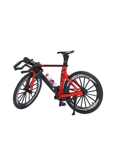 Craftivio Kırmızı Yüksek Kaliteli Metal 1:10 Ölçek Die Cast Model Bisiklet Çok Renkli