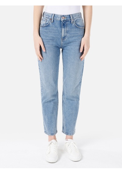Colins Mavi Kadın Pantolon Cl1068697 Q1.v1 Dn43320 Mavi
