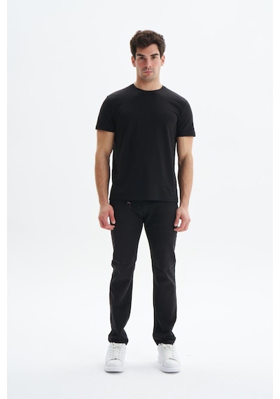 AR-MA Arma Erkek Jean Slim Fit Dar Kesim Likralı Esnek Kot Pantolon K9ppd0520 Siyah