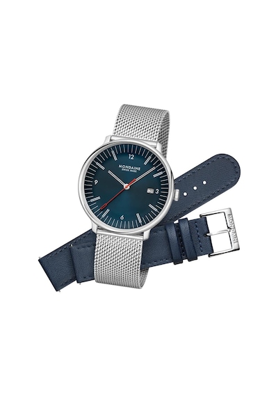 Mondaıne Doppıo Mle.41240.lqv.set Erkek Kol Saati Metalik Gri