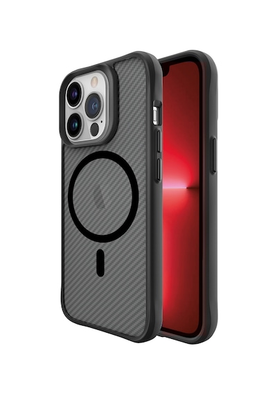 Bix Apple Uyumlu iPhone 13 Pro Max Carbon Fiber Force Magsafe Kılıf Anti-şok Teknolojili Kamera Ve Ekran Korumalı Bix Apple Uyumlu iPhone 13 Pro Max Carbon Fiber Force Magsafe Kılıf Anti-şok Teknolojili Kamera Ve Ekran Korumalı