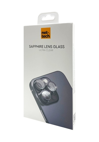 Nettech Samsung Uyumlu Galaxy S26 Ultra Safir Lens Kamera Cam Koruyucu Siyah