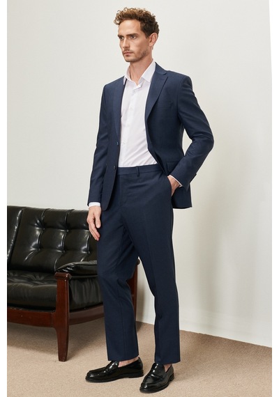 AC&Co / Altınyıldız Classics Slim Fit Dar Kesim Mono Yaka Desenli Yünlü Takım Elbise Çok Renkli AC&Co / Altınyıldız Classics Slim Fit Dar Kesim Mono Yaka Desenli Yünlü Takım Elbise Çok Renkli