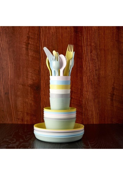 Ikea 4 Yemek Kaşığı Kalas Seti Farklı Renkler Genel