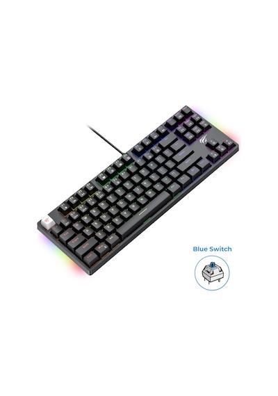 Havit Gamenote KB890L Blue Swich Rgb Mekanik Klavye