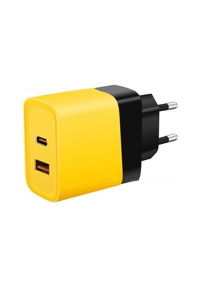 Priz Tipi Şarj Aleti Usb Şarj Adaptörü Hızlı Şarj Aleti Type-c Usb-a Girişli Hızlı Şarj Başlığı
