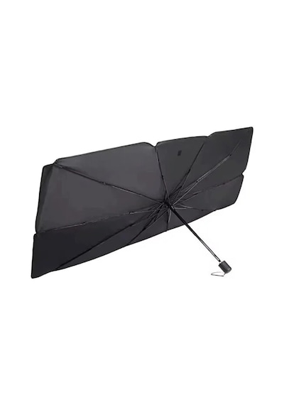 Araç Ön Cam Güneşliği Şemsiyesi Katlanabilir Oto Güneşlik Perdesi Uv Korumalı Isı Önleyici 0918 136cmx75cm
