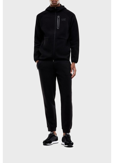 Ea7 Kapüşonlu Regular Fit Dik Yaka Sweat Erkek Sweat 7m002517 Af20845 Uc001 Siyah
