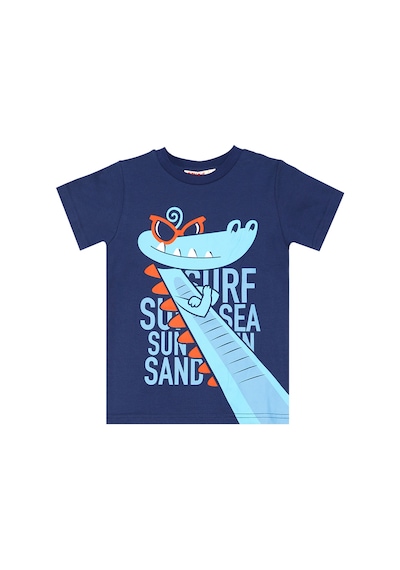 Surfer Croco Erkek Çocuk T-shirt Şort Takım