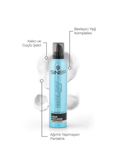 Sinep Saç Şekillendirici Köpük 300 Ml