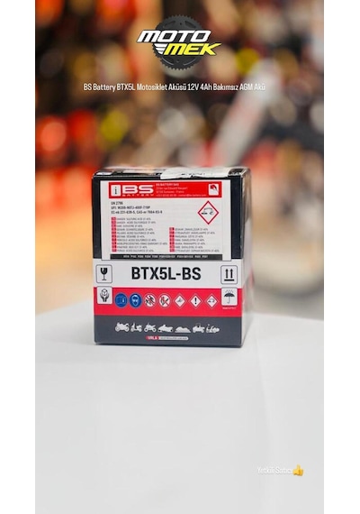 Beta 450 Rr Enduro 4t Bs Battery Btx5l-bs Motosiklet Aküsü Ytx5l