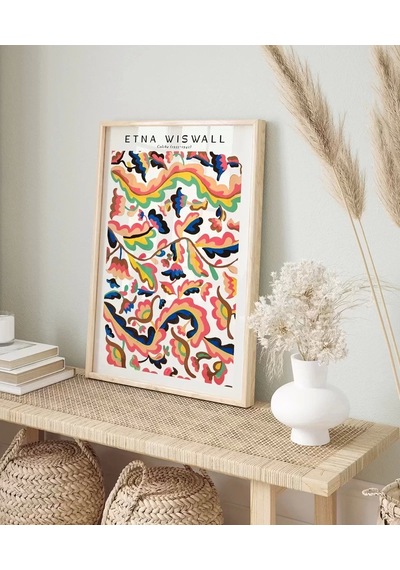 Çerçevesiz Poster Etna Wiswall Kolka