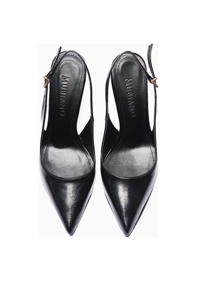 Mubiano Kadın Stiletto Sivri Burun Arka Açık Bantlı Dolgu Topuklu Ayakkabı Vivora Siyah Siyah Mubiano Kadın Stiletto Sivri Burun Arka Açık Bantlı Dolgu Topuklu Ayakkabı Vivora Siyah Siyah