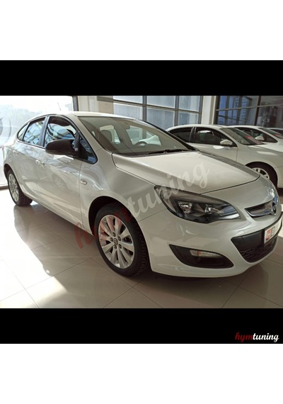 Opel Astra J Yarasa Ayna Kapağı - Parlak Siyah Abs   Plastik