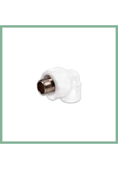 Bşkvirgo Pprc 20mm1/2 Dış Dişli Dirsek 1 Adet Bsk2026 Diğer